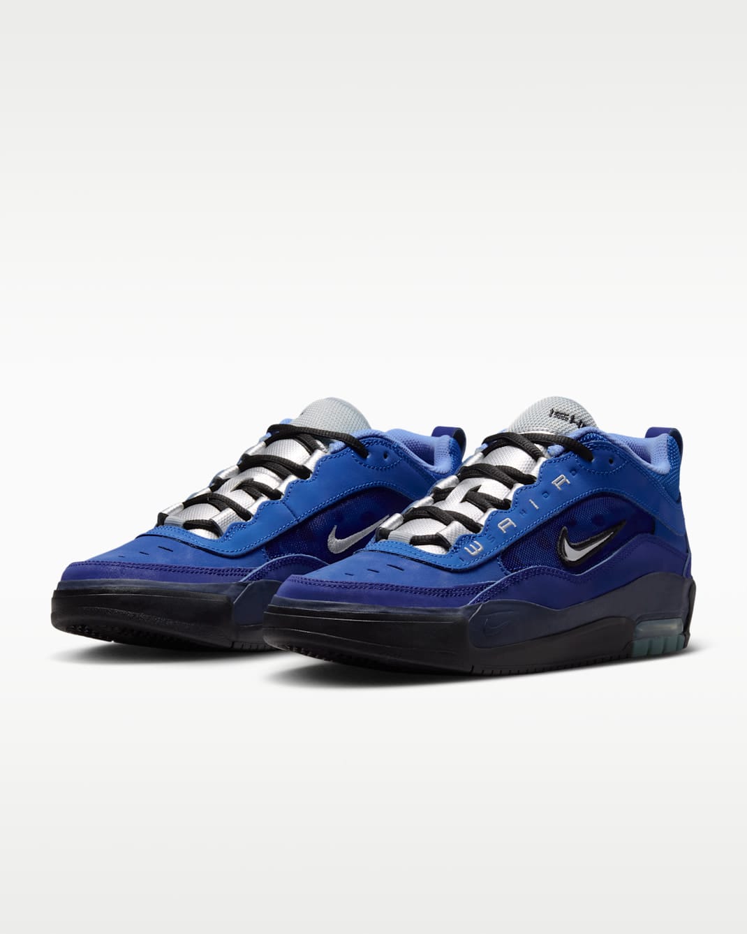 NIKE SB SHOE NIKE SB Nike SB Air Max Ishod - Blue Void Metallic Silver