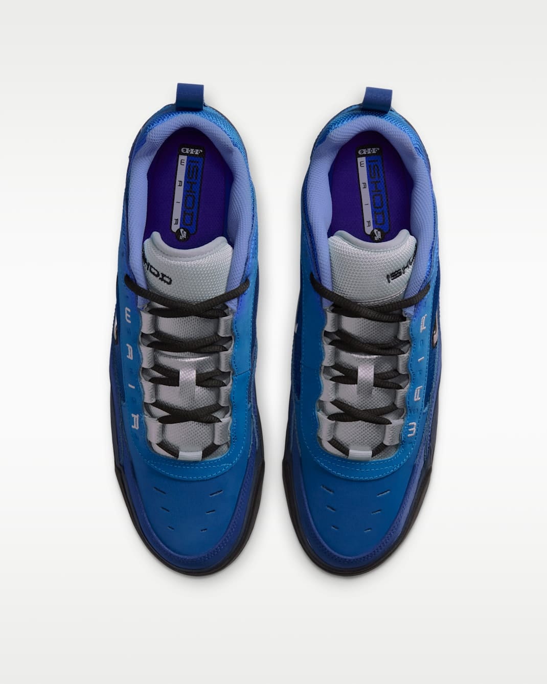 NIKE SB SHOE NIKE SB Nike SB Air Max Ishod - Blue Void Metallic Silver