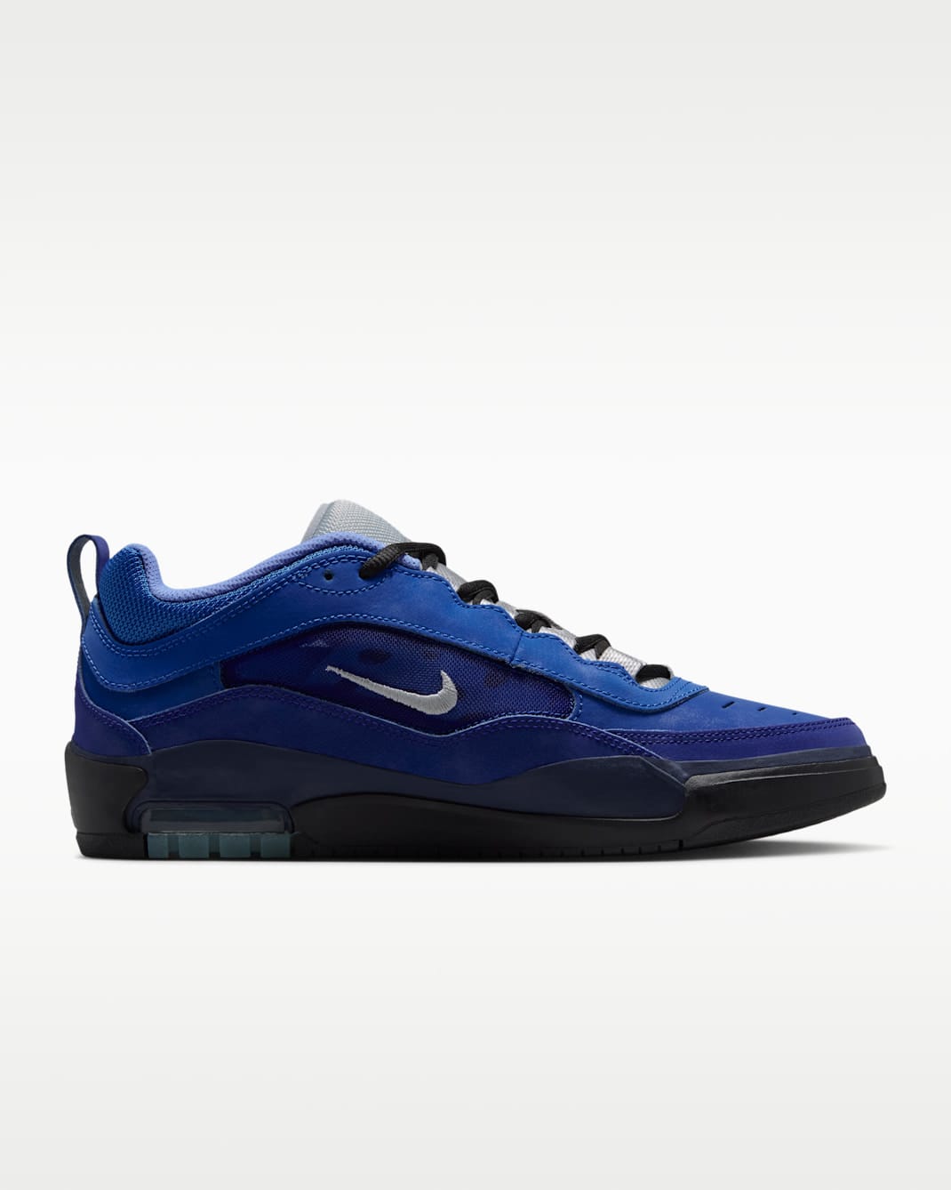 NIKE SB SHOE NIKE SB Nike SB Air Max Ishod - Blue Void Metallic Silver