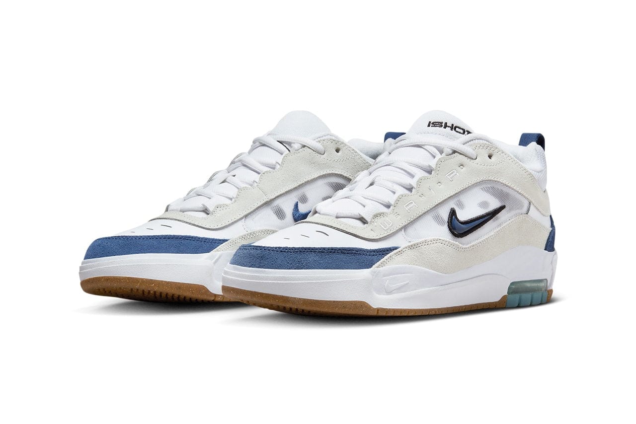 Nike SB Air Max Ishod - Summit White Obsidian – Holistic Skateshop