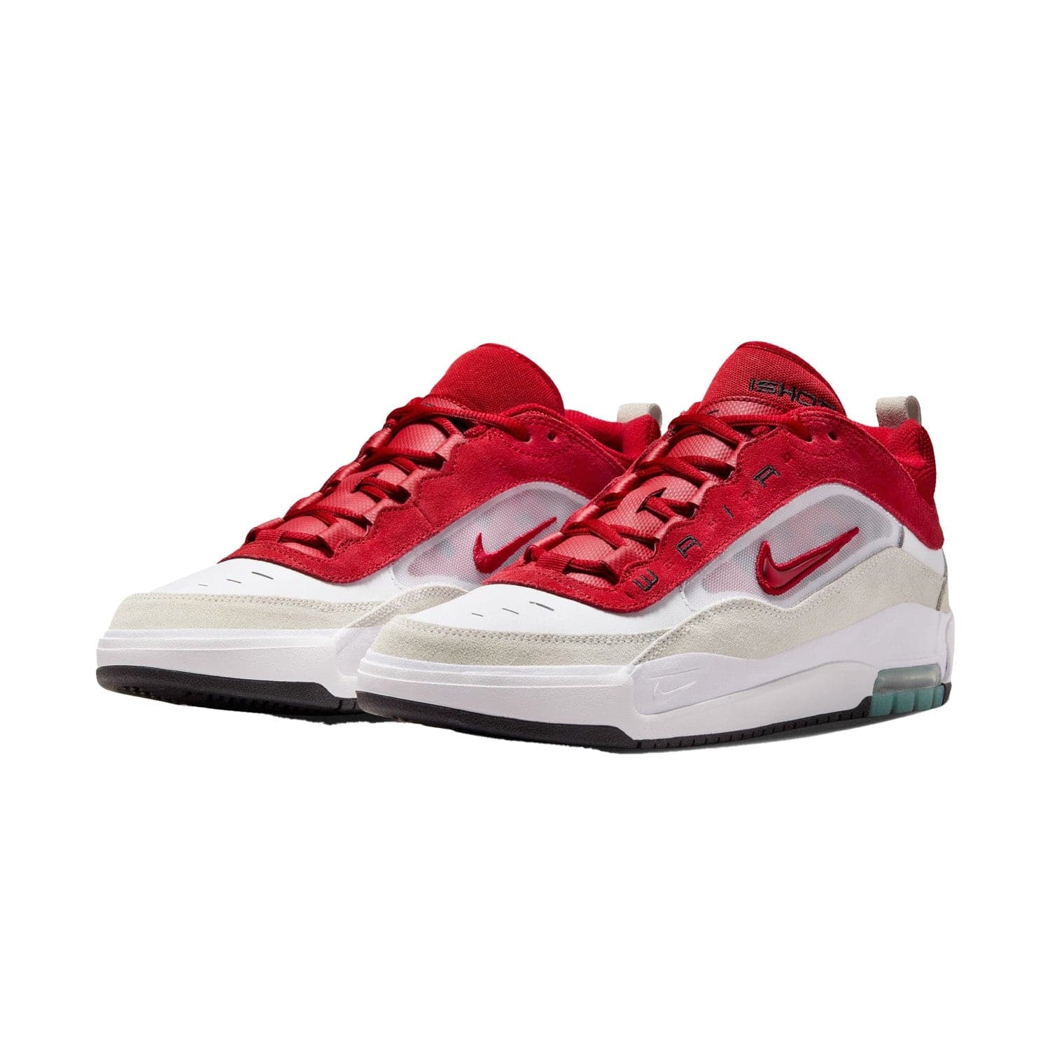 Nike Air Max Ishod 11 (US) ホワイト/レッド Nike SB Air Max Ishod - White Summit Red – Holistic Skateshop
