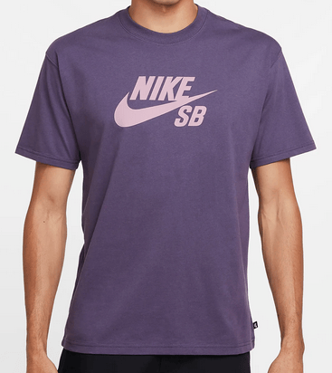 NIKE SB T-SHIRT Nike SB Big Logo Skate Tee - Dark Raisin