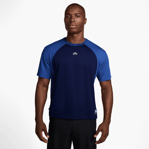 NIKE SB T-SHIRT Nike SB Dri-Fit Knit Skate Tee - Royal
