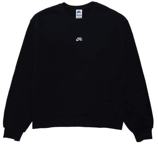 NIKE SB CREWNECK Nike SB Essentials Logo Crewneck - Black