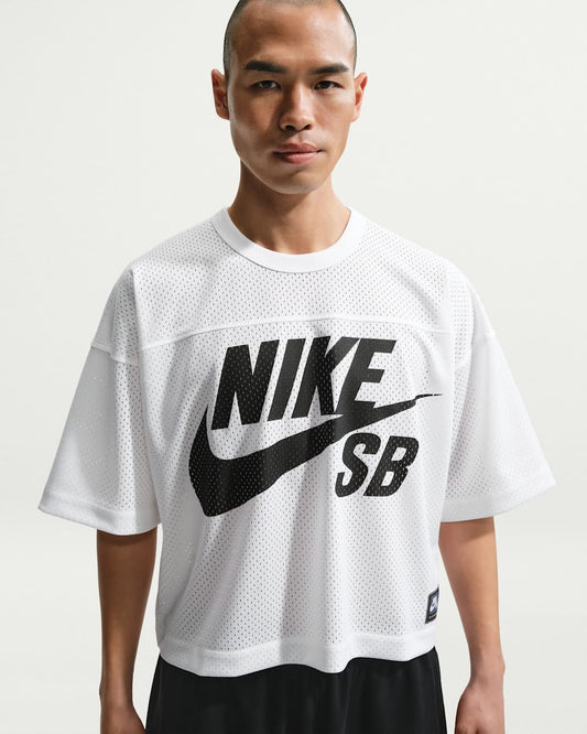 NIKE SB T-SHIRT Nike SB Football Crop Top Jersey - White
