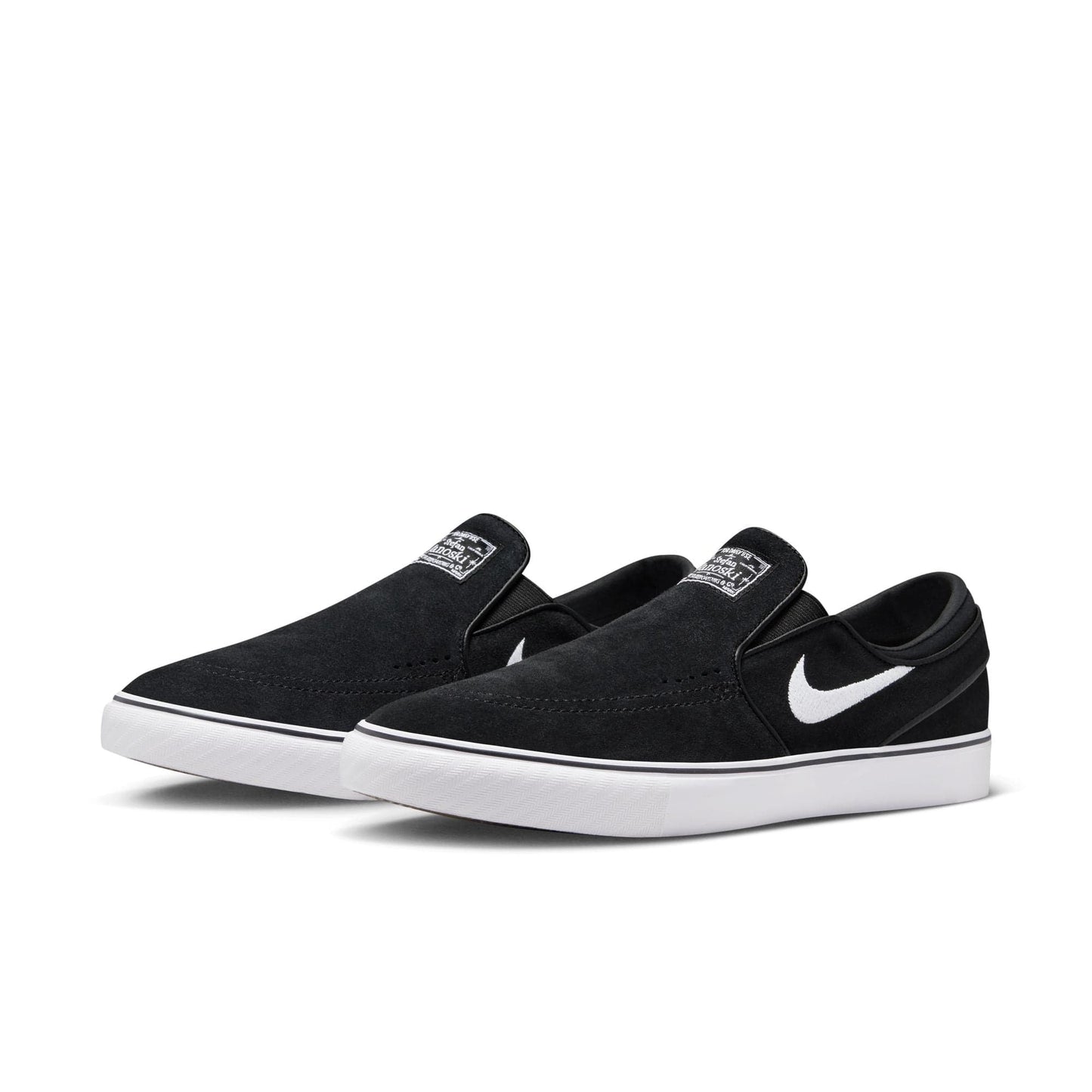 NIKE SB SHOE NIKE SB Nike SB Janoski OG+ Slip On - Black White