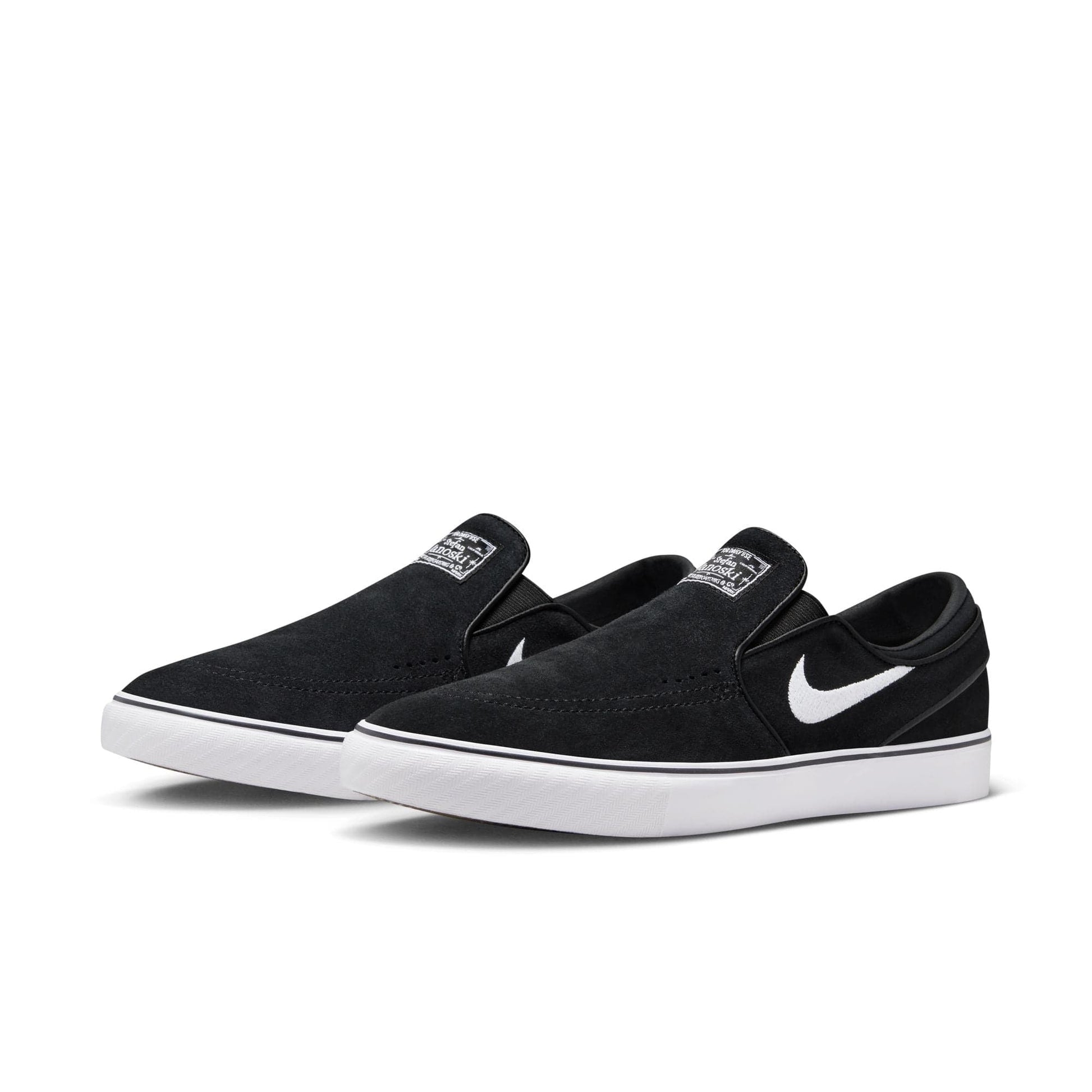 NIKE SB SHOE NIKE SB Nike SB Janoski OG+ Slip On - Black White