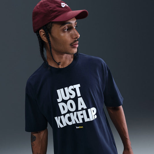 NIKE SB T-SHIRT Nike SB Koston Just Do A Kickflip Tee - Midnight Navy