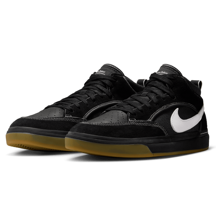 NIKE SB SHOE NIKE SB Nike SB Leo Baker React - Black Gum