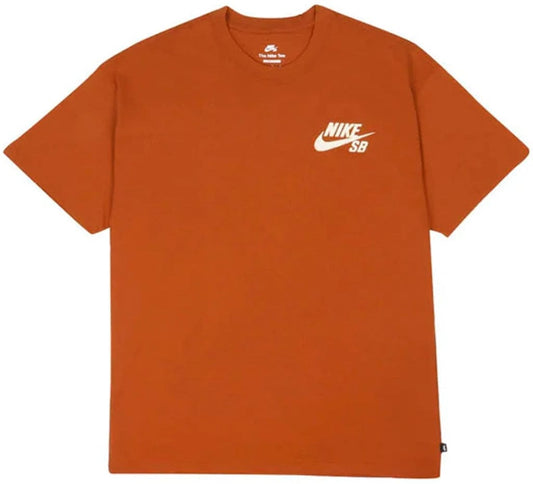 NIKE SB T-SHIRT M Nike SB Logo Skate Tee - Dark Russet