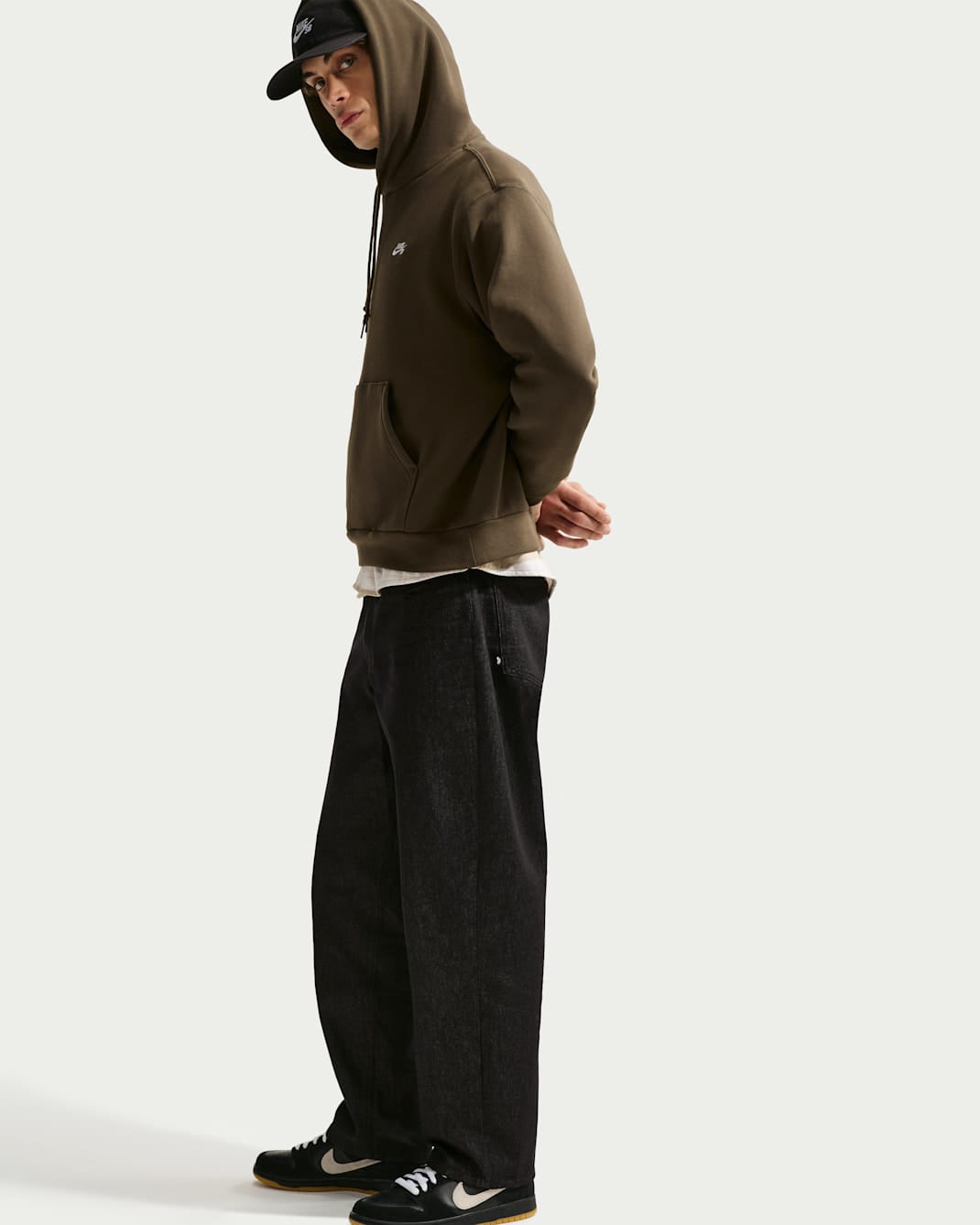 NIKE SB PANTS Nike SB Loose Denim Skate Pant - Black