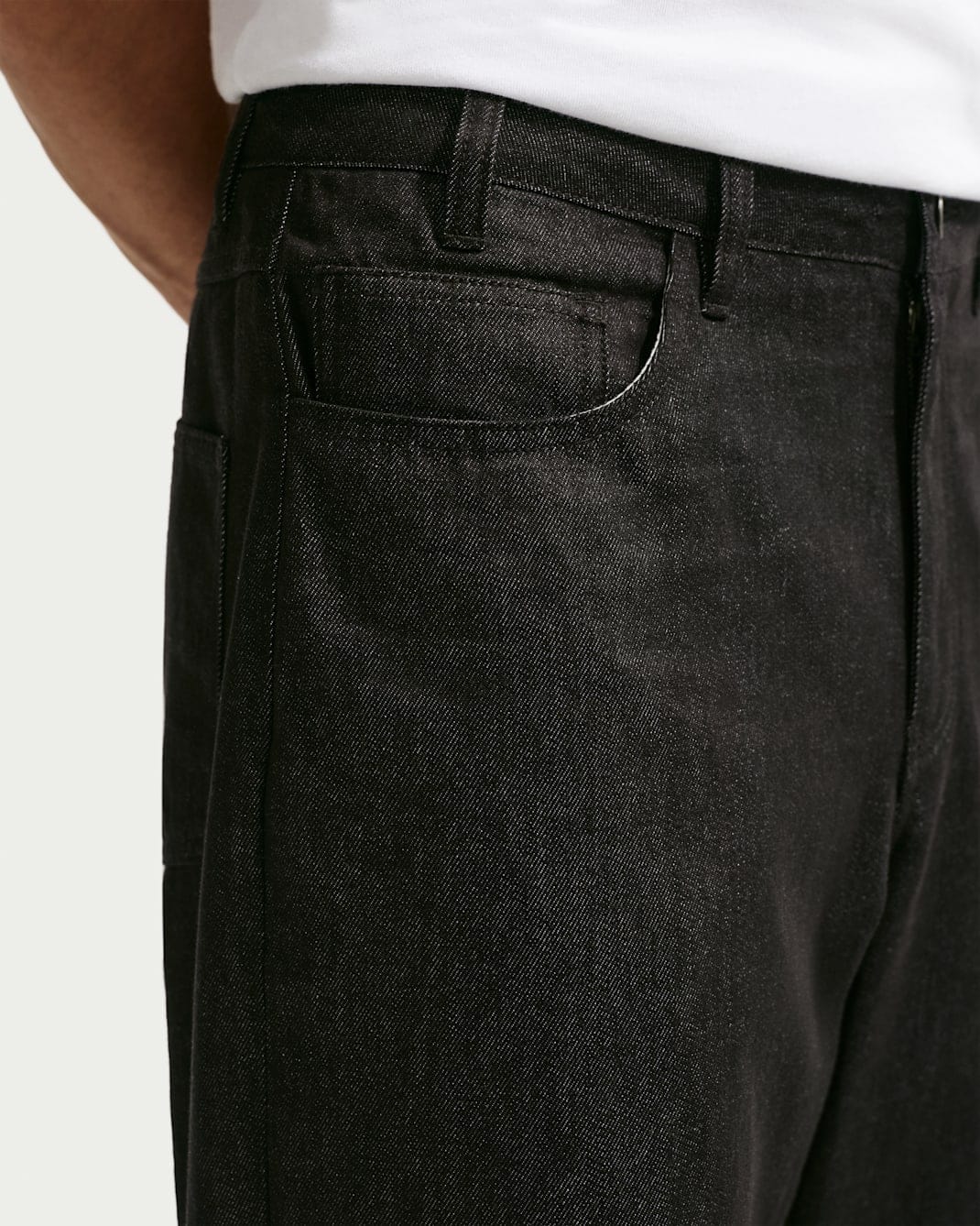 NIKE SB PANTS Nike SB Loose Denim Skate Pant - Black