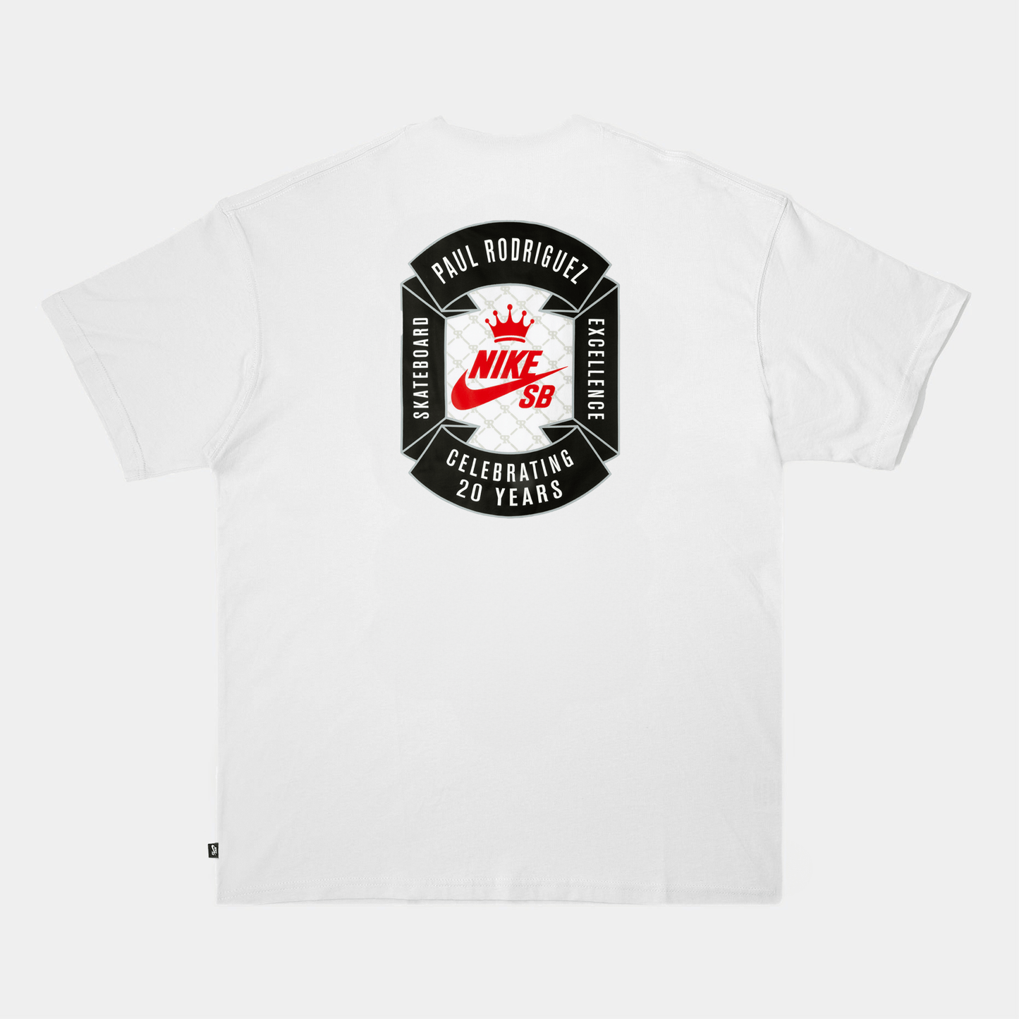 NIKE SB T-SHIRT Nike SB Paul Rodriguez Tee - White