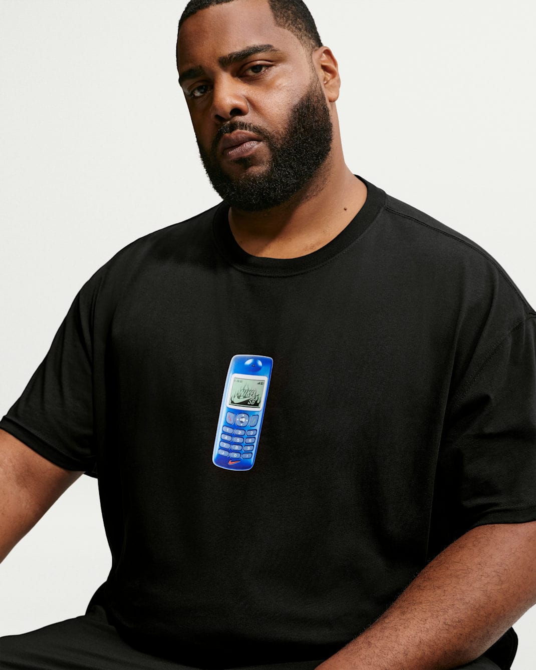 NIKE SB T-SHIRT Nike SB Skate Phone Tee - Black