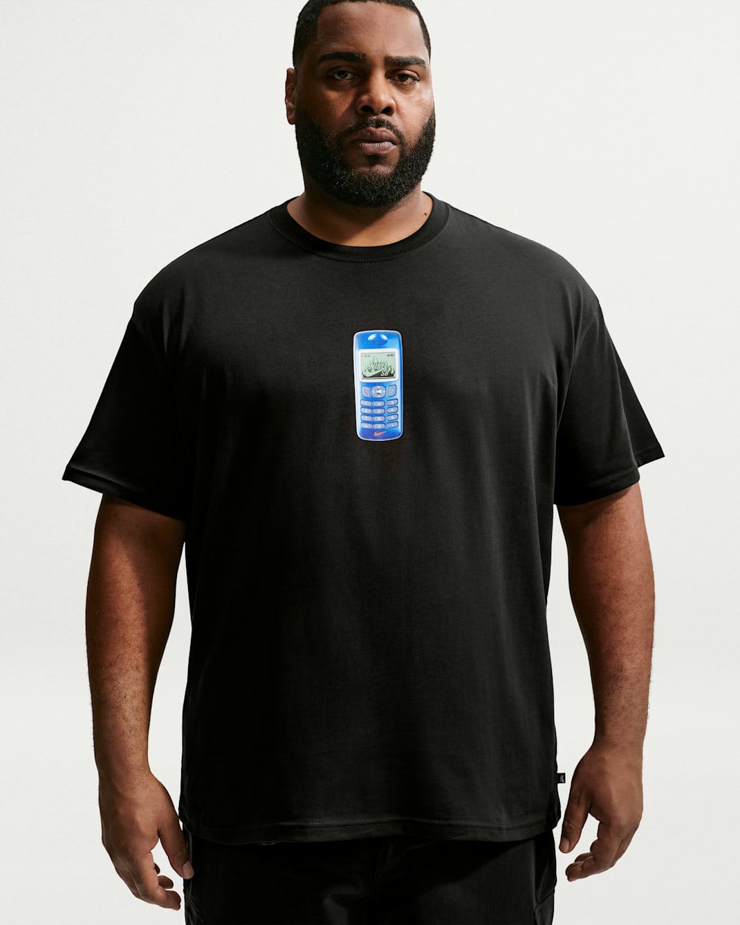 NIKE SB T-SHIRT Nike SB Skate Phone Tee - Black