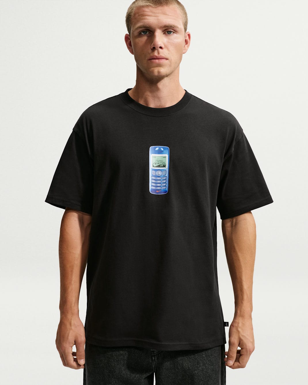 NIKE SB T-SHIRT Nike SB Skate Phone Tee - Black