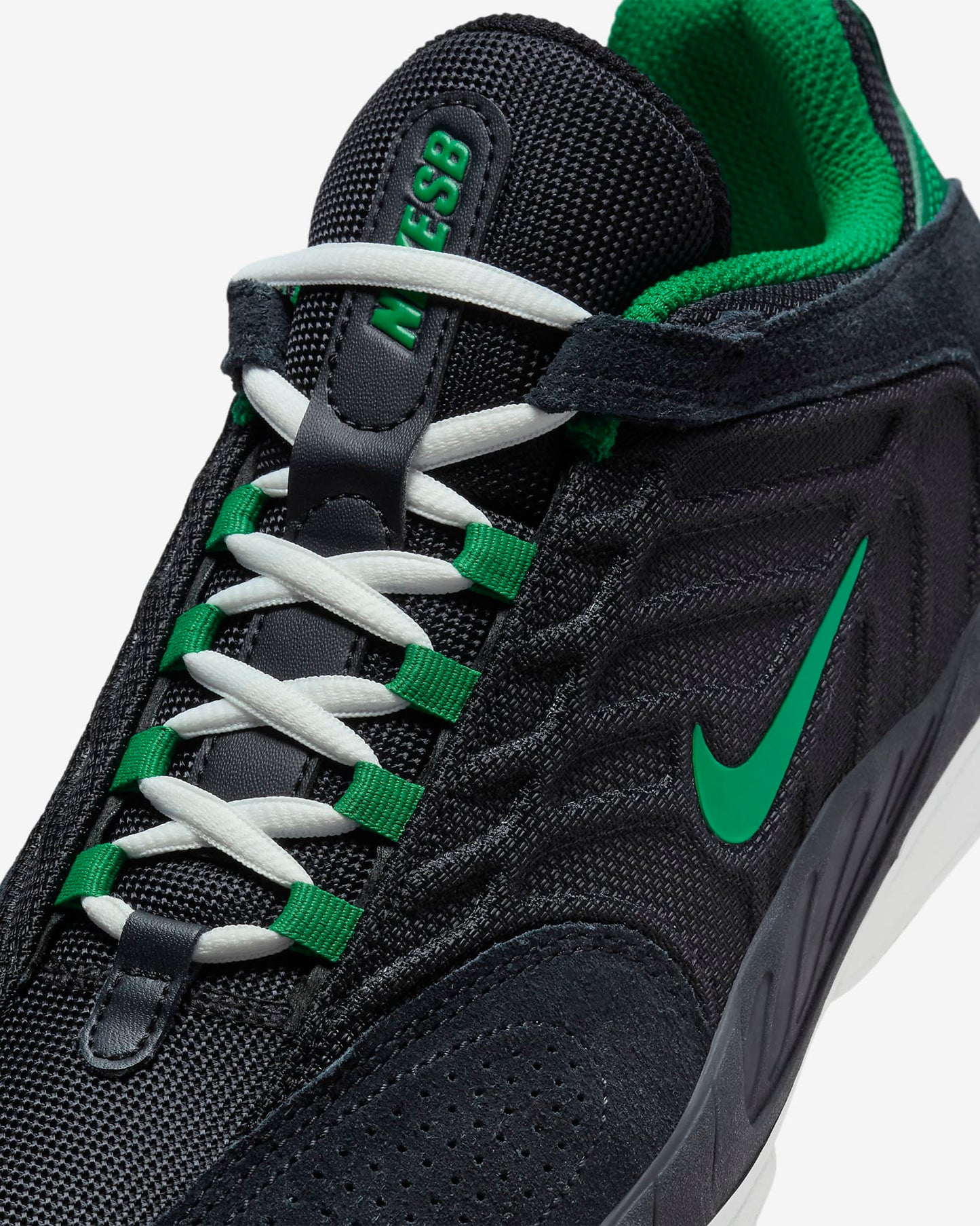 NIKE SB SHOE NIKE SB Nike SB Vertebrae - Black Green