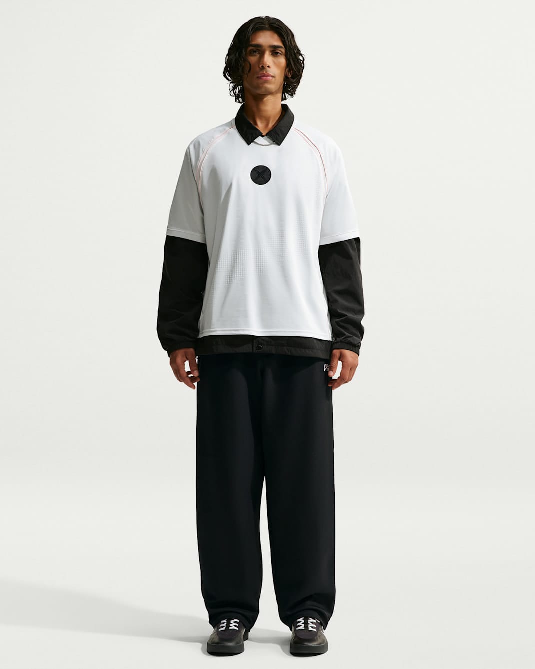 NIKE SB T-SHIRT Nike SB Yuto Short Sleeve Skate Jersey - Summit White