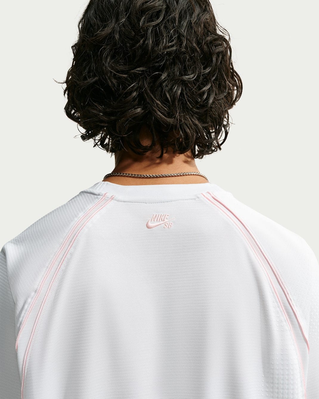 NIKE SB T-SHIRT Nike SB Yuto Short Sleeve Skate Jersey - Summit White