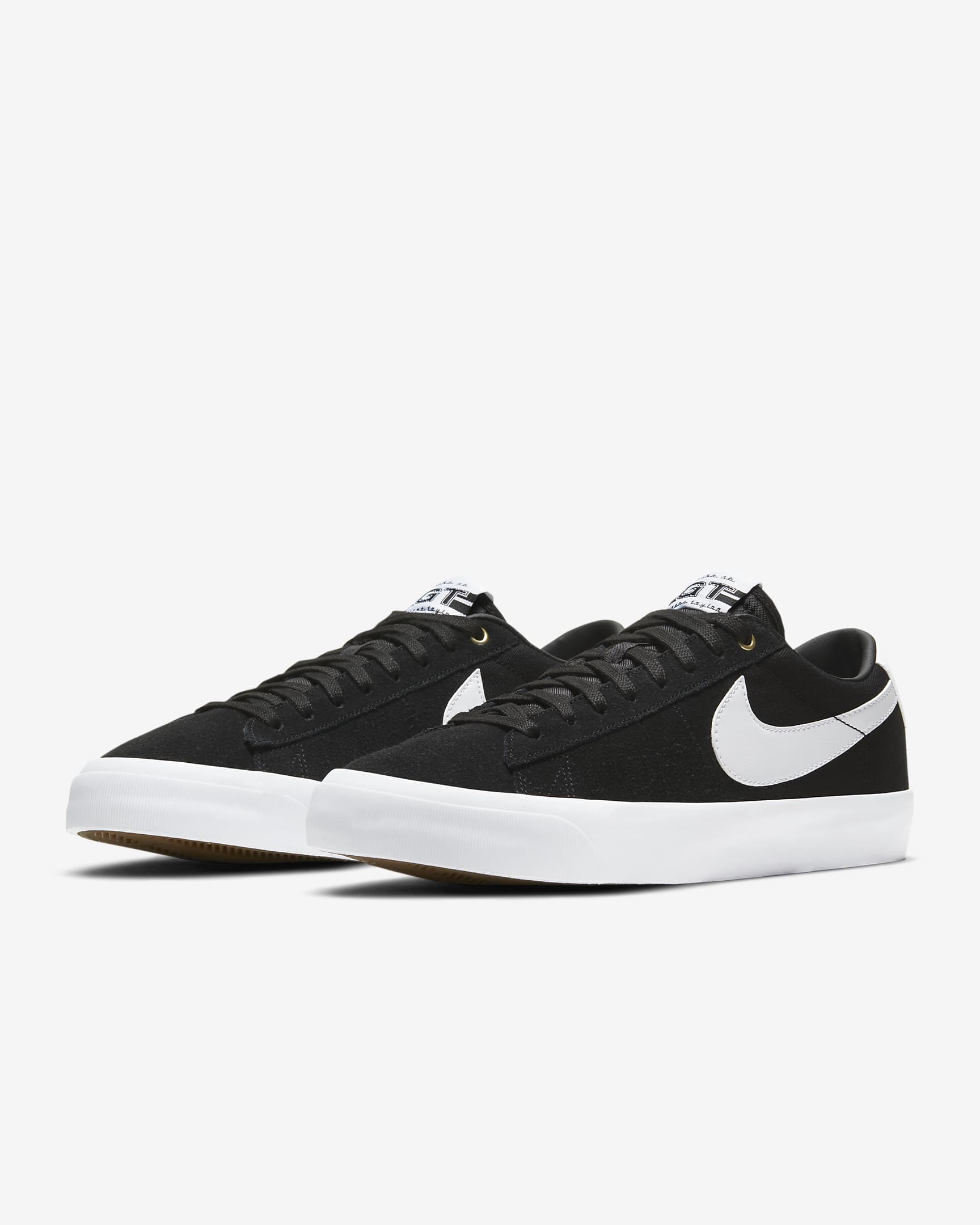 NIKE SB SHOE NIKE SB Nike SB Zoom Blazer Low Pro GT - Black White