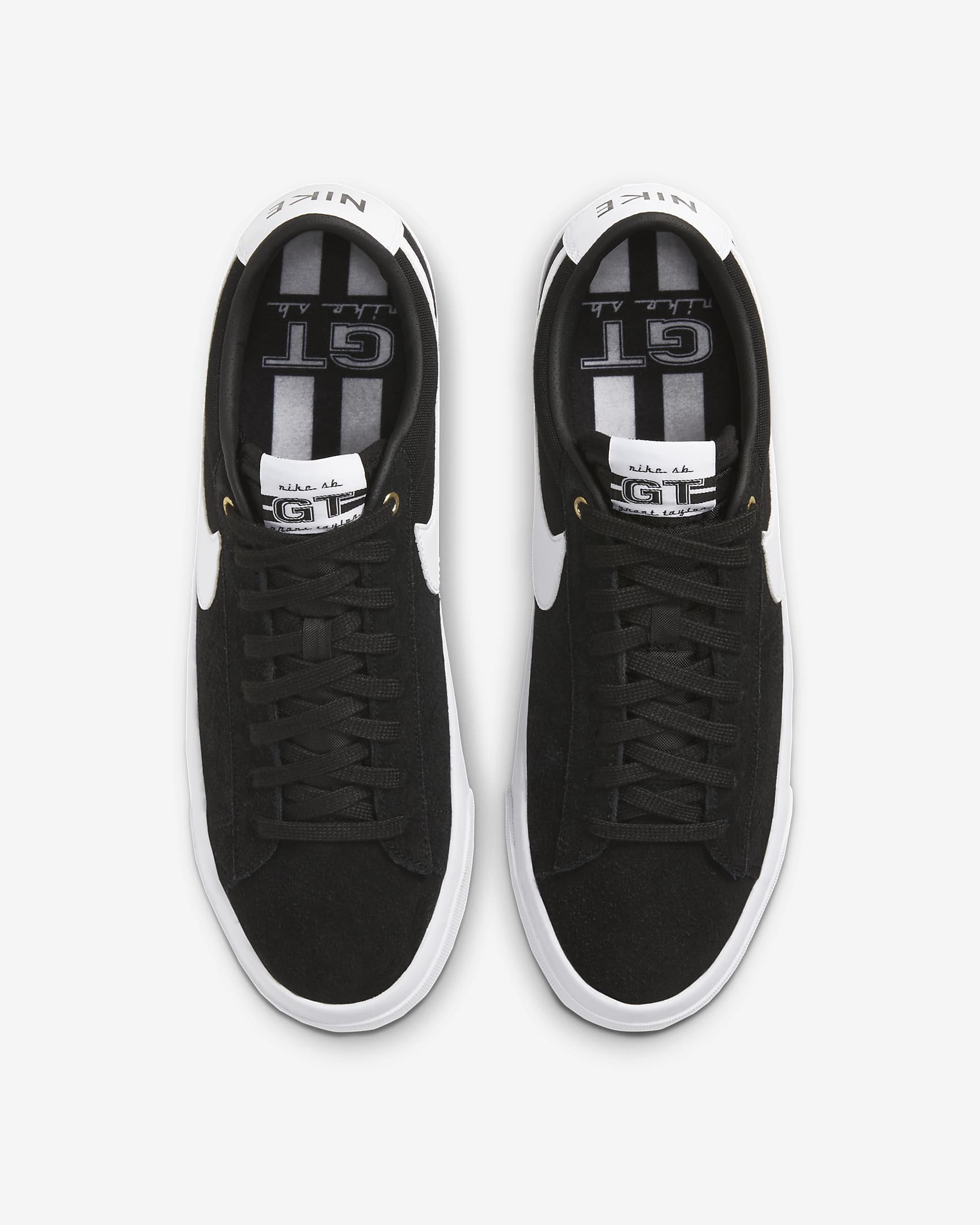 NIKE SB SHOE NIKE SB Nike SB Zoom Blazer Low Pro GT - Black White