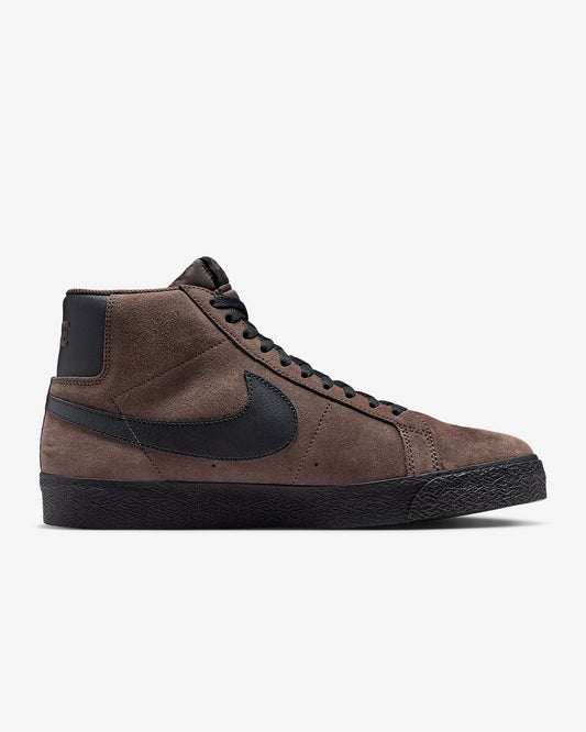 NIKE SB SHOE NIKE SB Nike SB Zoom Blazer Mid - Brown Black