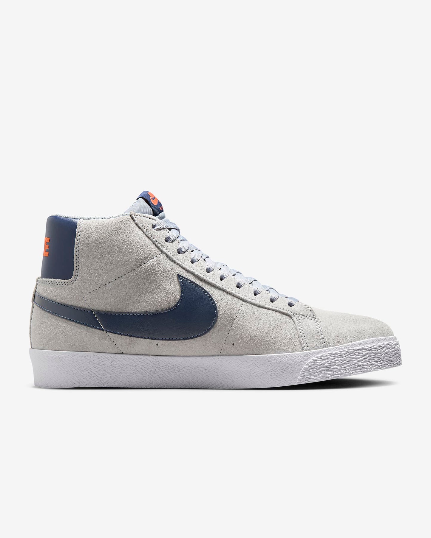 NIKE SB SHOE NIKE SB Nike SB Zoom Blazer Mid - Wolf Grey Navy