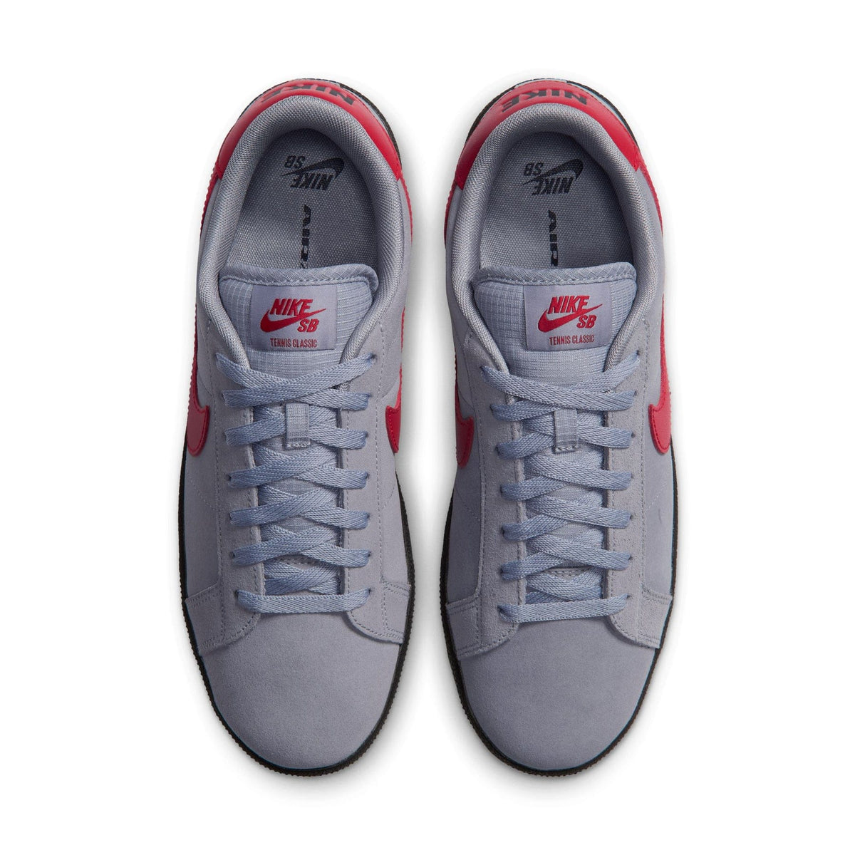 NIKE SB SHOE NIKE SB Nike SB Zoom Tennis Classic - Stealth Gym Red Black