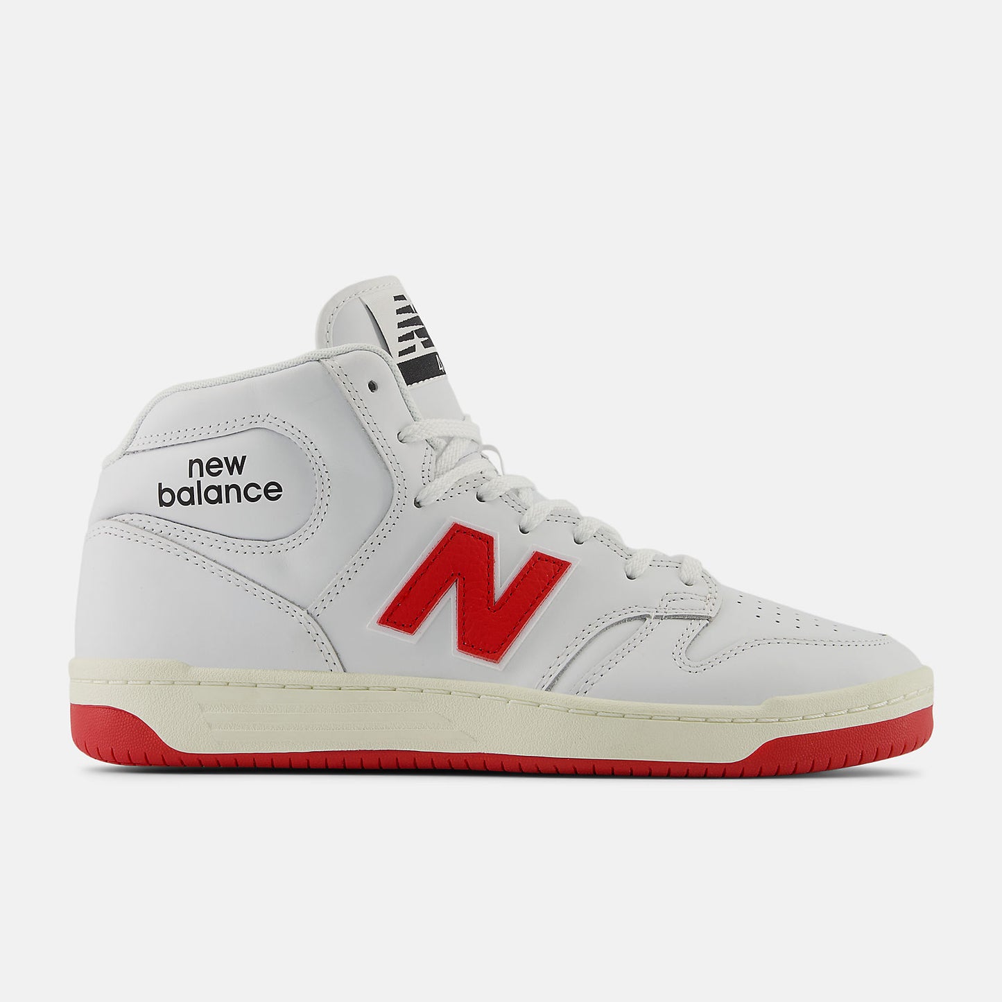 New Balance Numeric 480 High - White Red