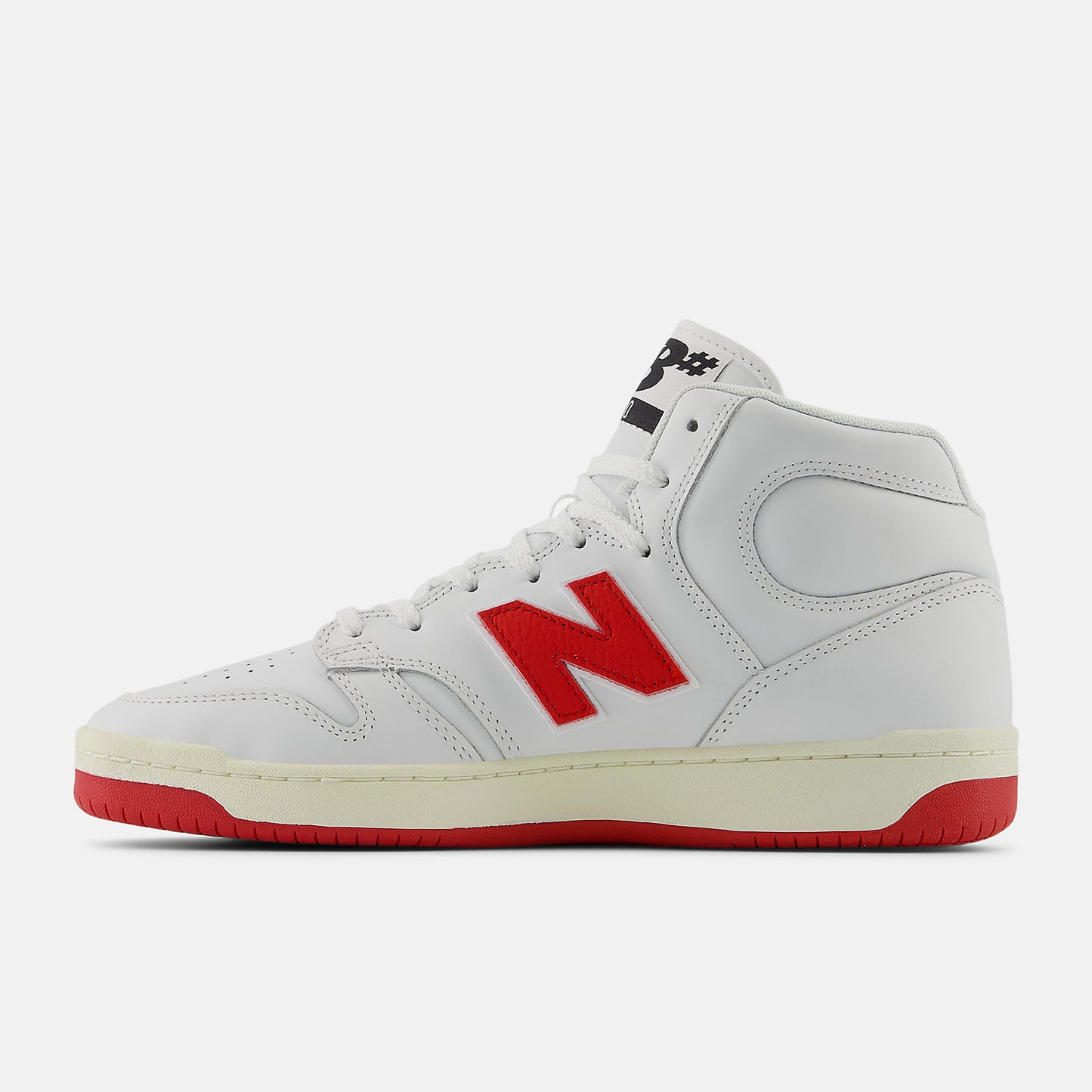 New Balance Numeric 480 High - White Red