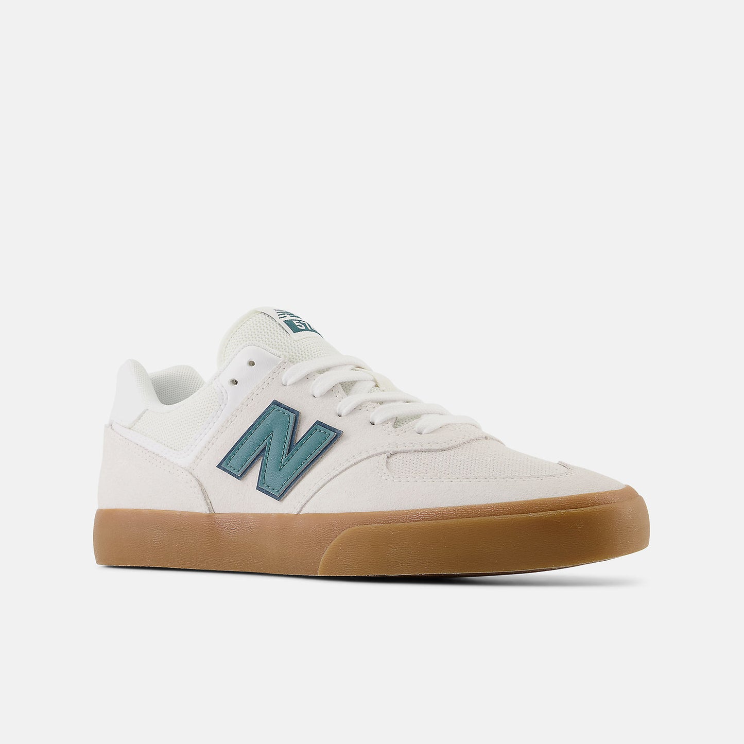 New Balance Numeric 574 Vulc - White Green