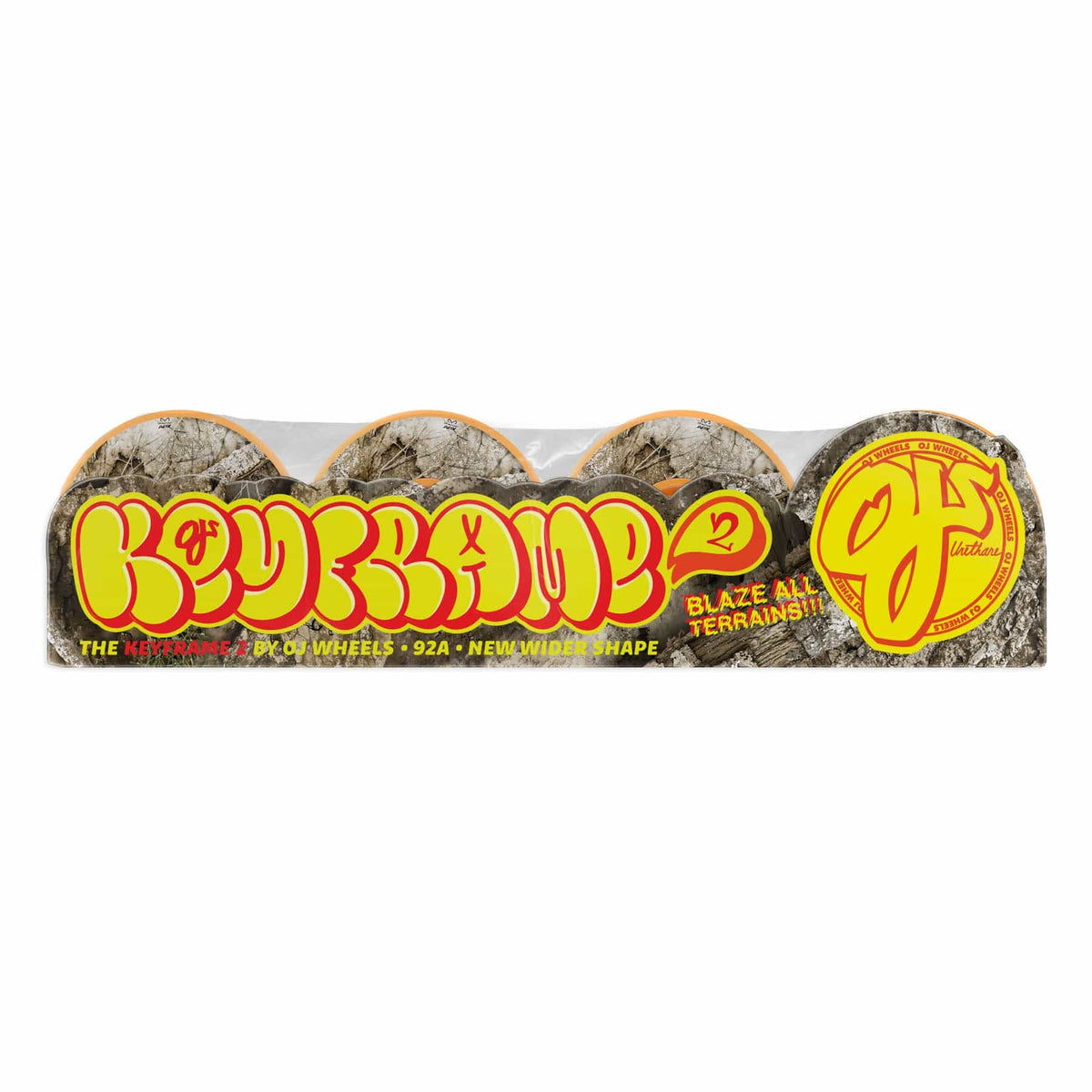 OJ WHEELS WHEELS 56mm OJ Realtree APX Keyframe 2 Wheels 56mm - 92a