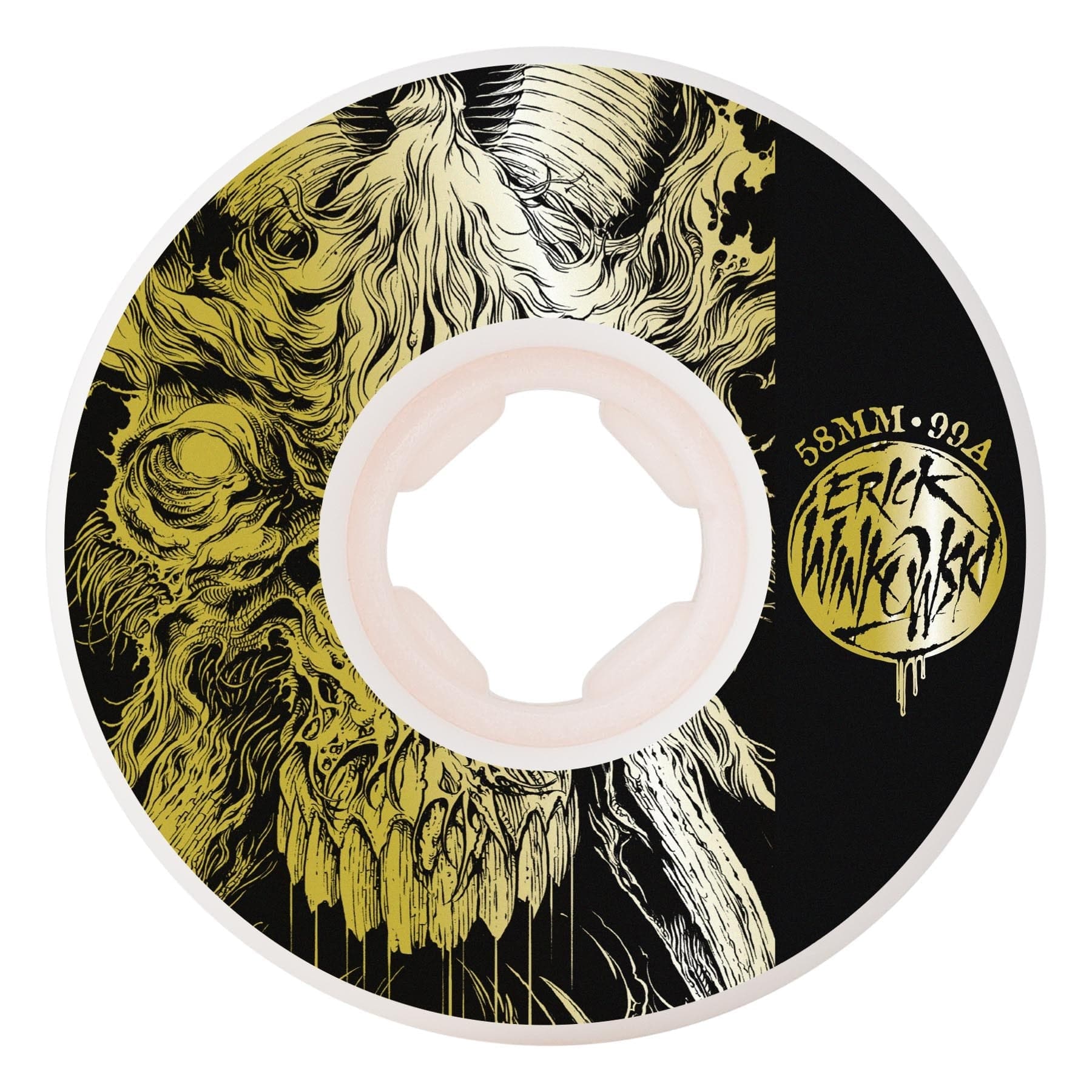 OJ WHEELS WHEELS 58mm OJ Winkowski Primeval Chubbies Wheels 99A - 58mm