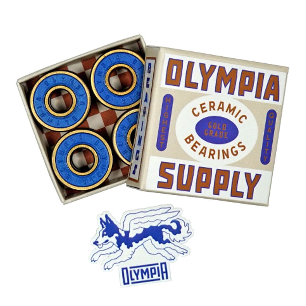 Olympia Supply BEARINGS Olympia Supply Gold Grade Ceramic Bearings