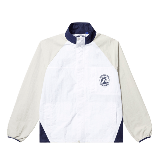 PANGEA JEANS JACKET L Pangea Jeans Feldspar Jacket - White Navy