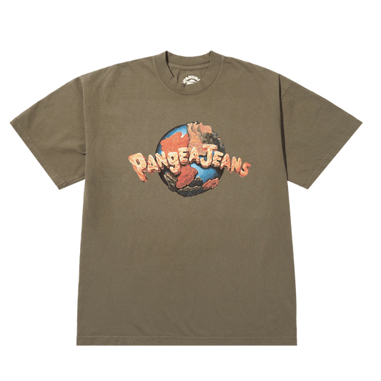 PANGEA JEANS T-SHIRT M Pangea Jeans Yabadabadoo Tee - Olive