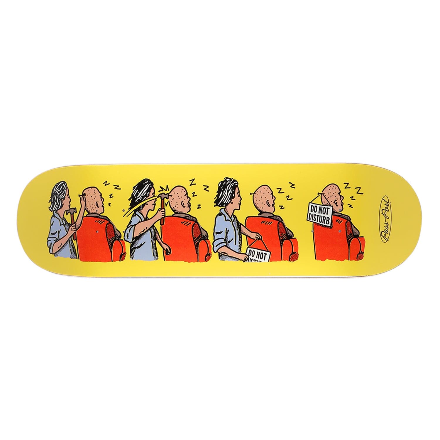 PASSPORT SKATEBOARDS DECK 8.25 Pass~Port Over It Series DND Deck - 8.25