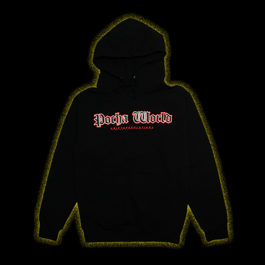Pocha World HOODIE Pocha World Griptape Hoodie - Black