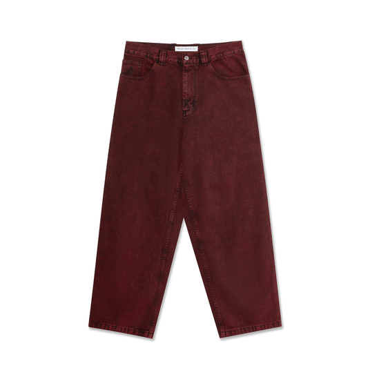 POLAR SKATE CO PANTS Polar Big Boy Jeans - Red Black