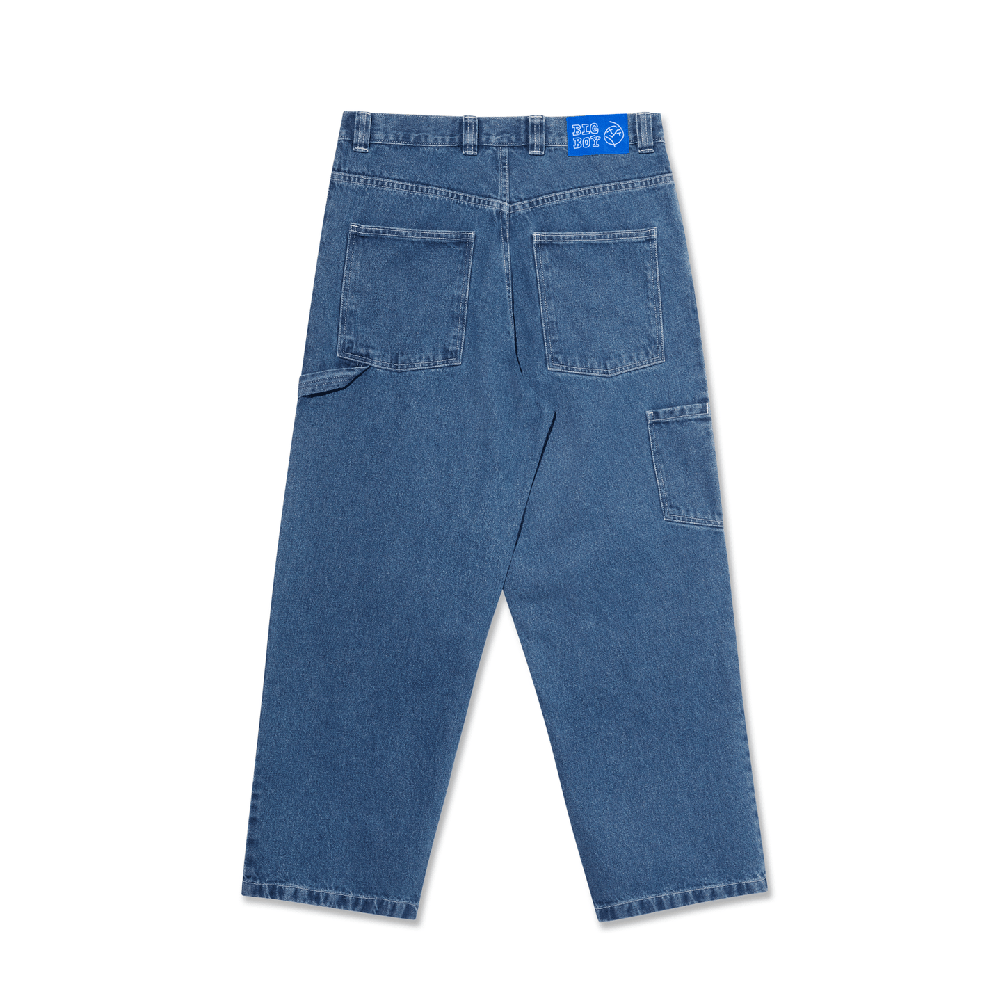 POLAR SKATE CO PANTS Polar Big Boy Work Jeans - Blue Wash