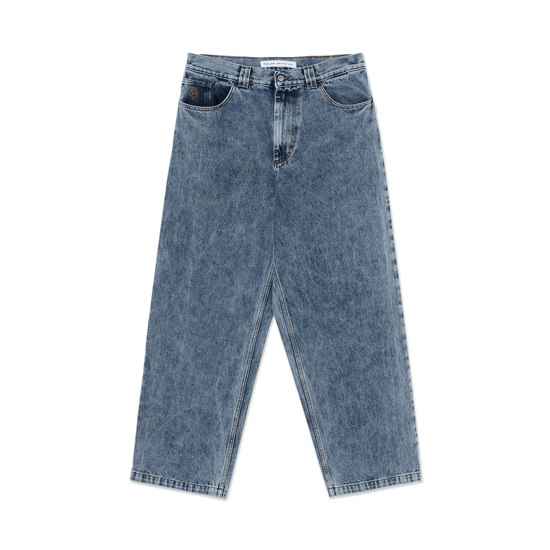 POLAR SKATE CO PANTS Polar Skate Co. Big Boy Jeans - Heavy Washed Blue
