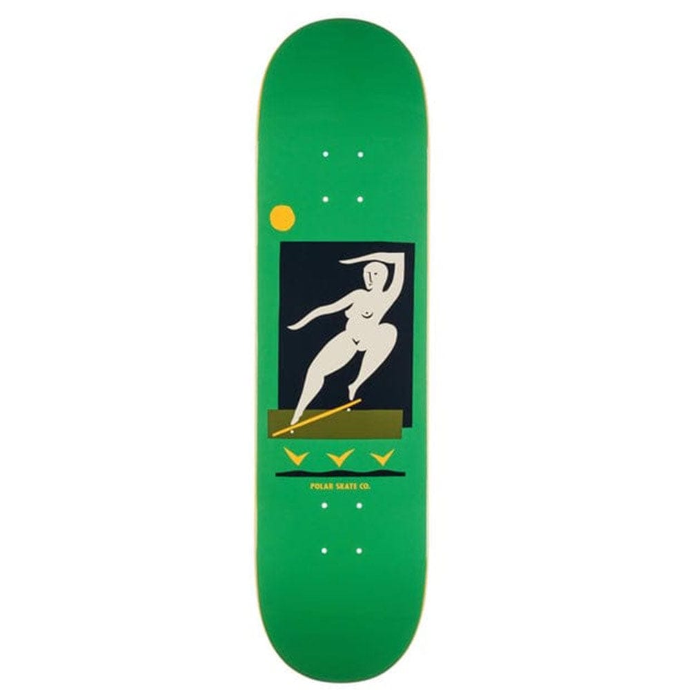 POLAR SKATE CO DECK Polar Skate Co. BS Smith Green Deck
