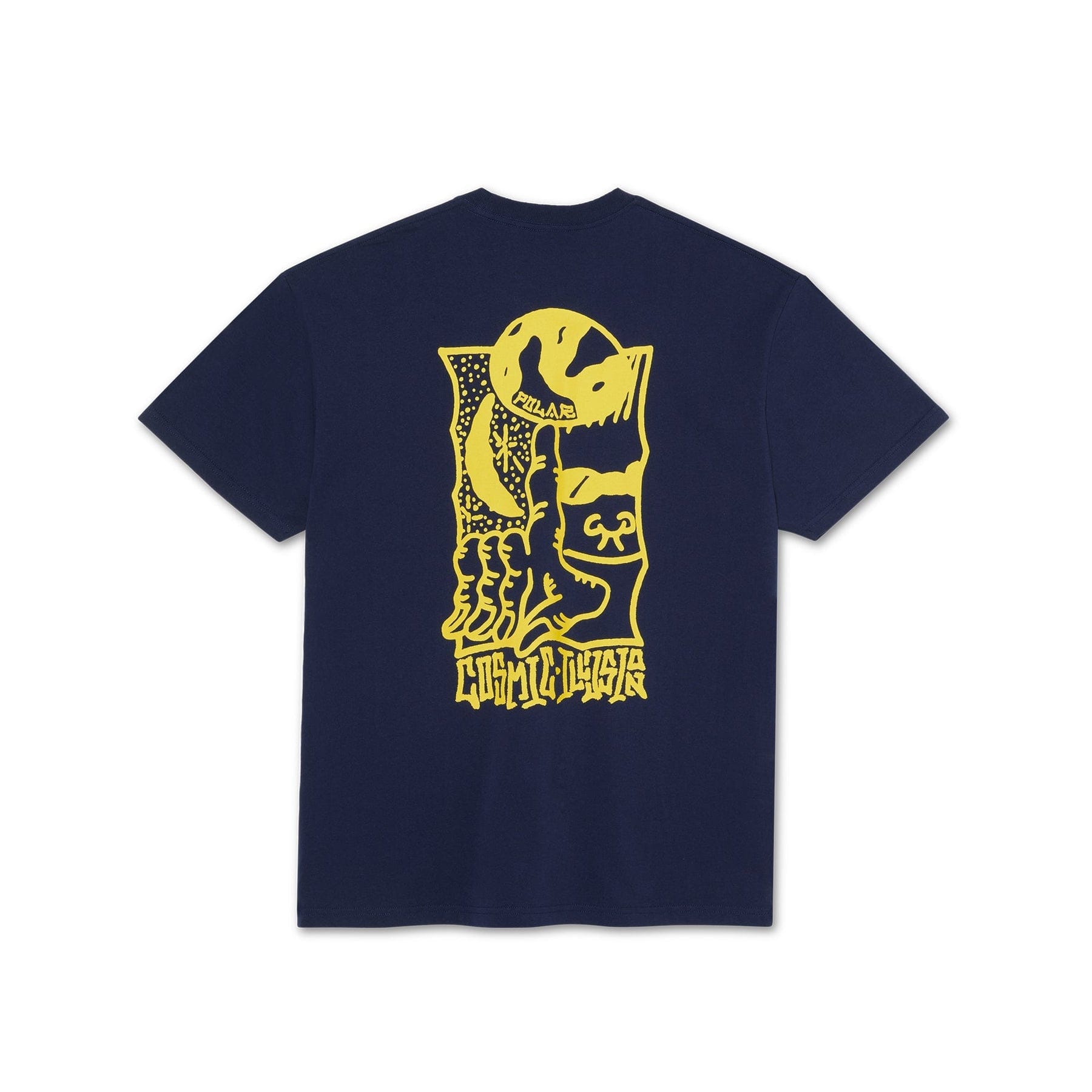 POLAR SKATE CO T-SHIRT Polar Skate Co. Cosmic Tee - Dark Blue