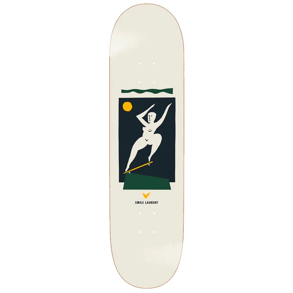 POLAR SKATE CO DECK Polar Skate Co. Emile Crooks Cream Deck