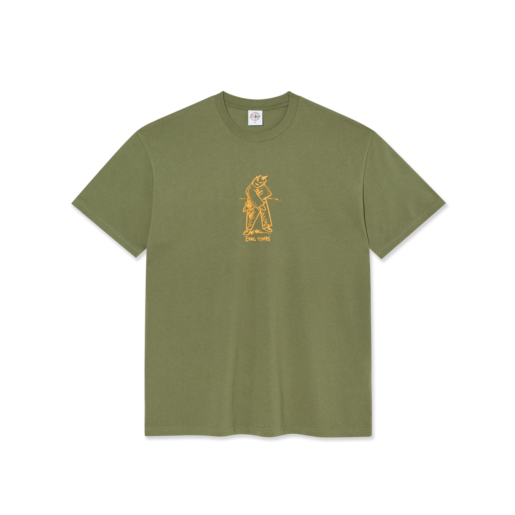 POLAR SKATE CO T-SHIRT Polar Skate Co. Evol Tee - Army Green