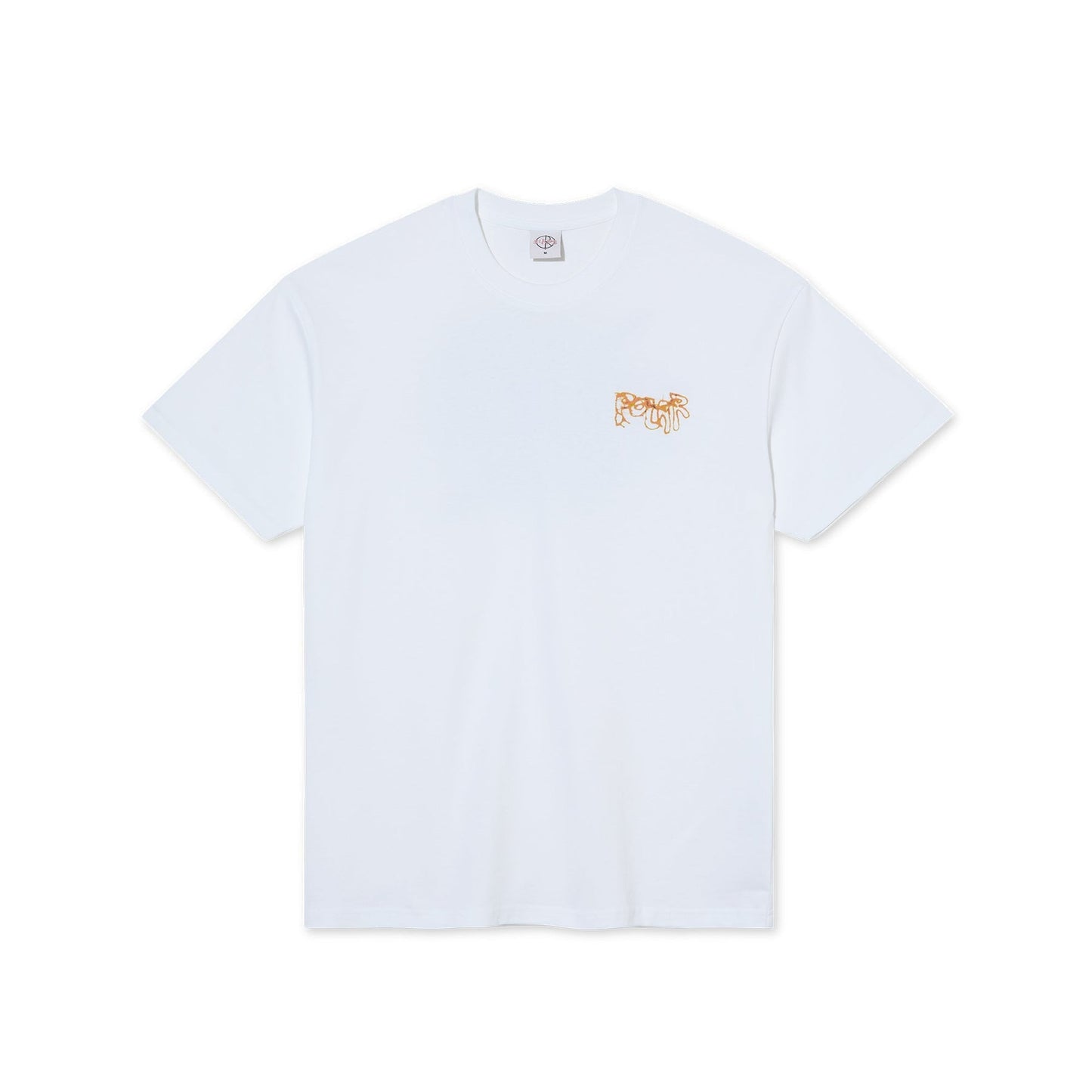 POLAR SKATE CO T-SHIRT Polar Skate Co. Green Spider Tee - White