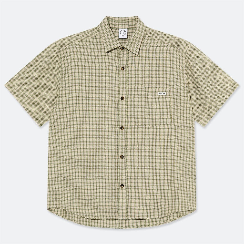 POLAR SKATE CO T-SHIRT Polar Skate Co. Mitchell Shirt - Beige Green
