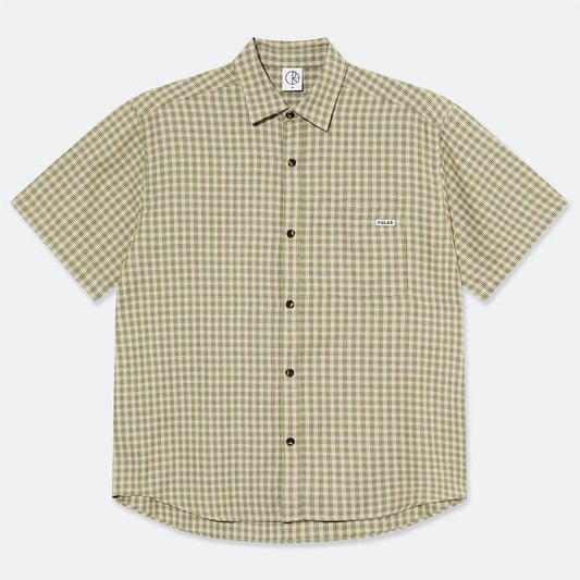 POLAR SKATE CO T-SHIRT Polar Skate Co. Mitchell Shirt - Beige Green
