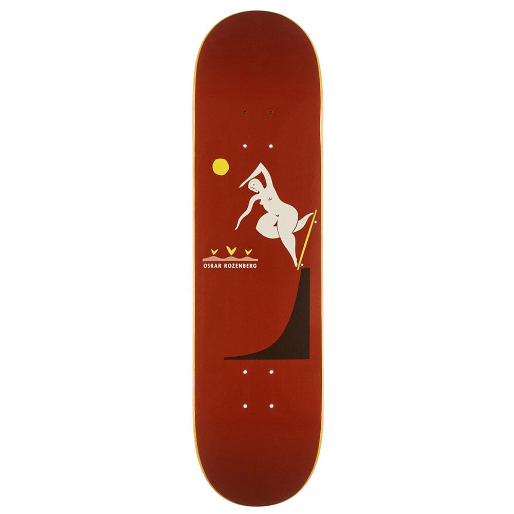 POLAR SKATE CO DECK Polar Skate Co. Oskar BS Noseblunt Brown Deck