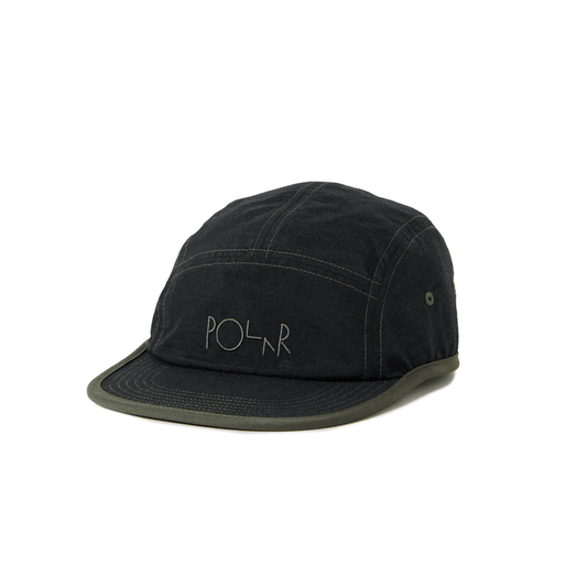 POLAR SKATE CO HAT Polar Skate Co. Vilde Cap - Black Army Green